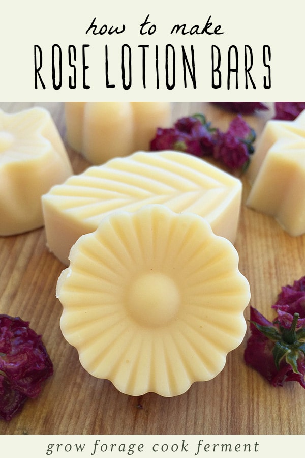 5 Homemade Solid Lotion Bars diy Thought