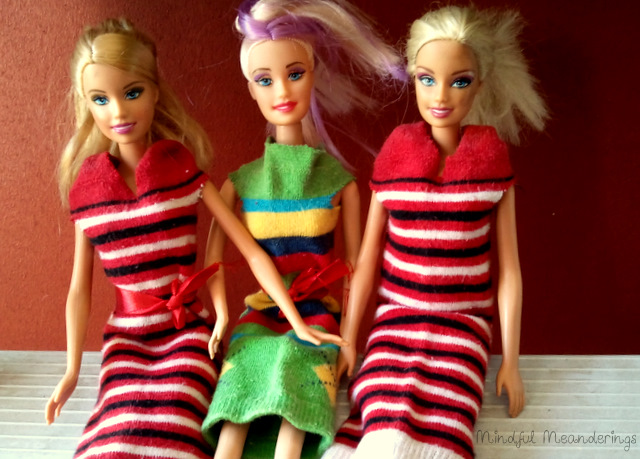 homemade barbie doll clothes