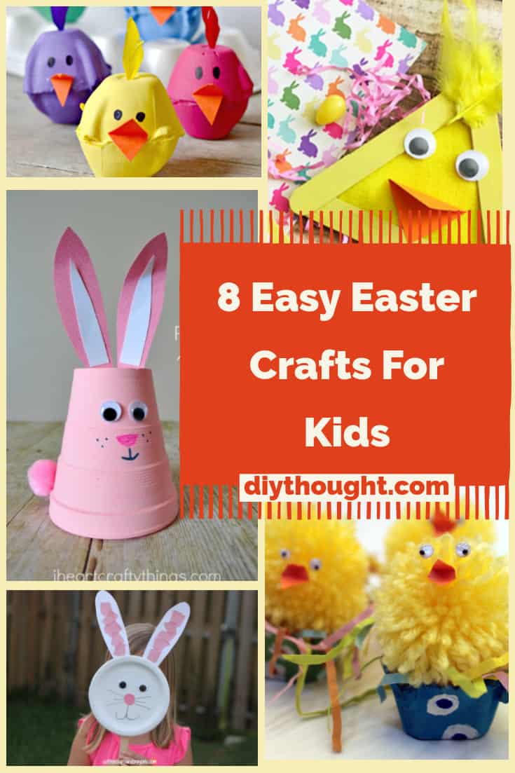 8 Easy Easter Crafts For Kids - diy Thought