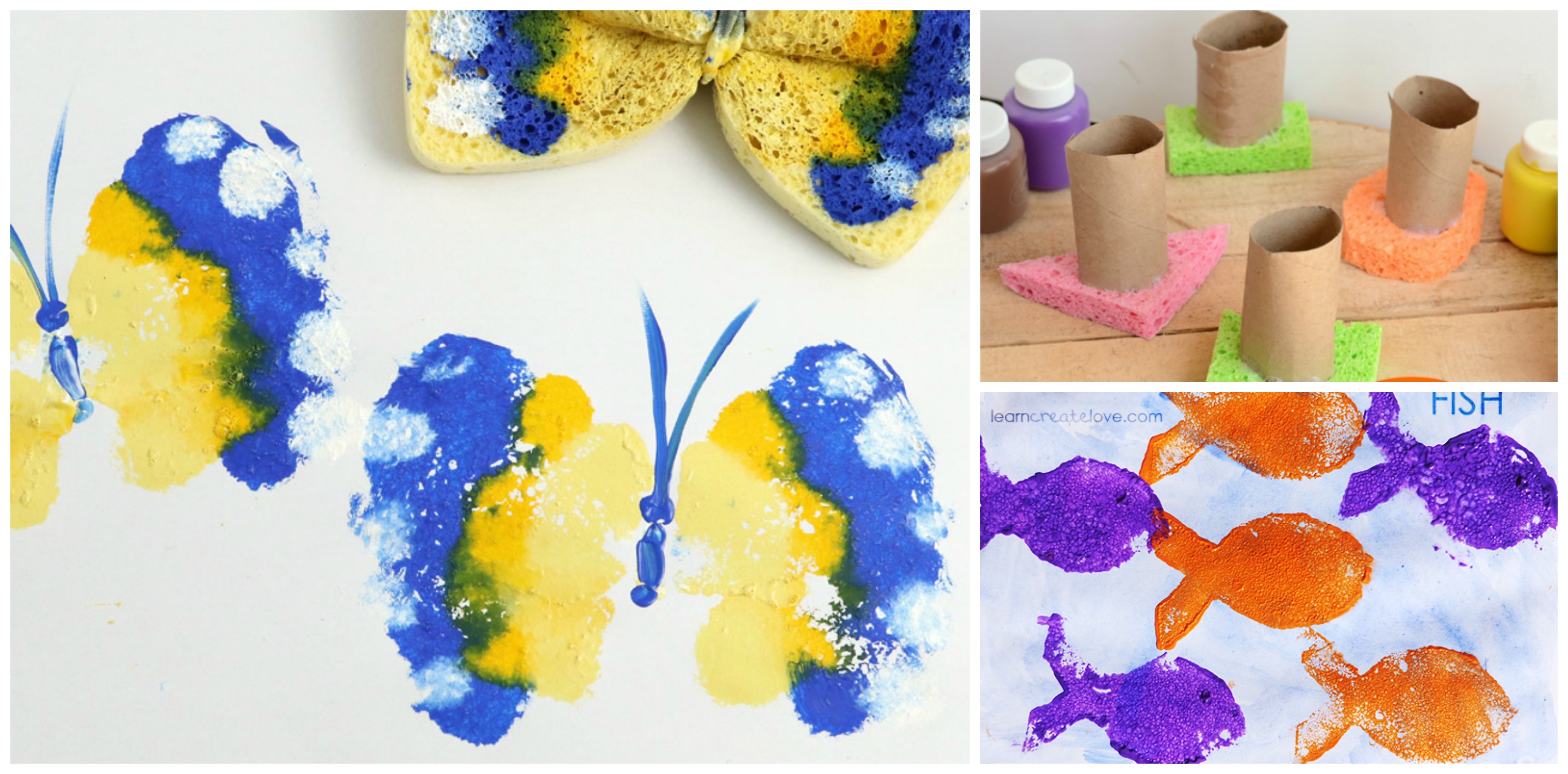 Multi-Styles Available DIY Painting Sponge Children Handmade