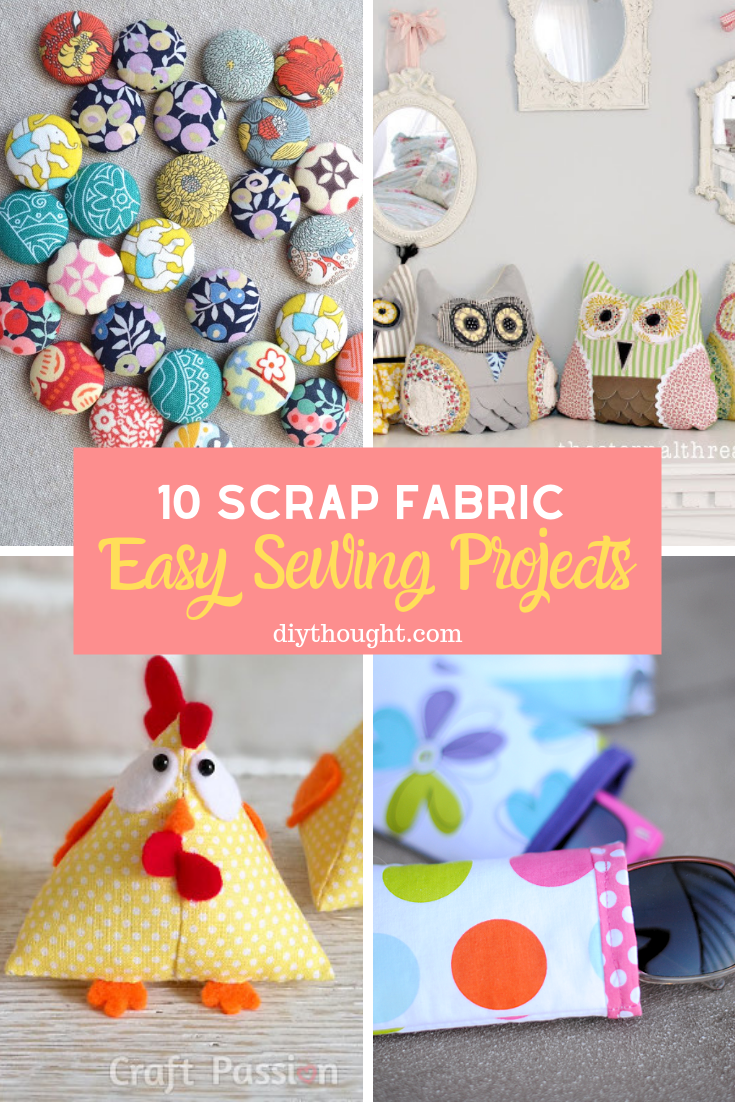 Easy Scrap Fabric Projects Gifts Scraps Make Great Gift Crafts ...