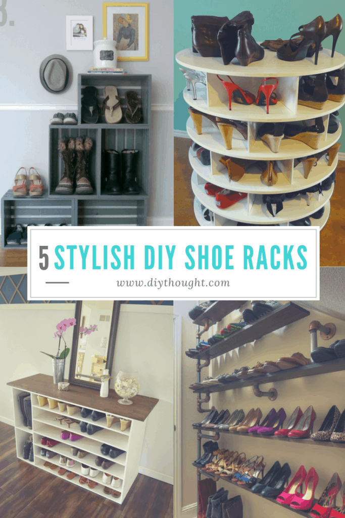 5 Stylish Diy Shoe Racks - diy Thought