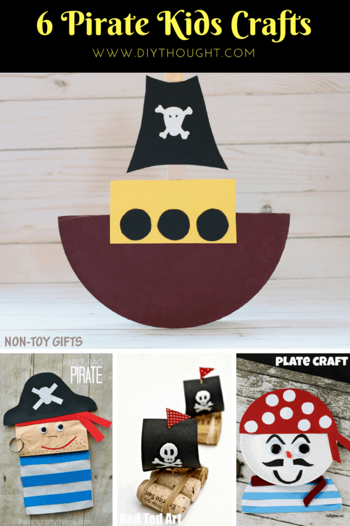 6 Pirate Crafts For Kids To Make - diy Thought