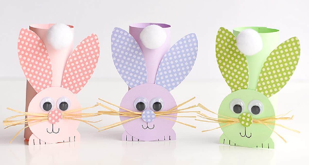 10 Creative Kids Easter Crafts 1. Paper Roll Easter Bunnies Made from […] 