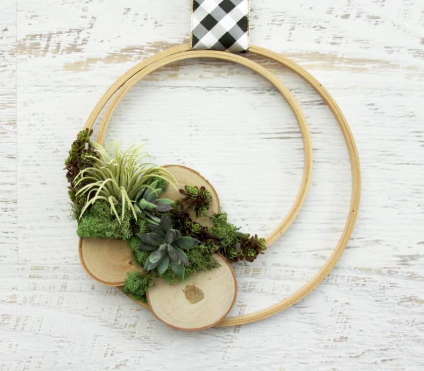 10 Diy Embroidery Hoop Wreaths Diy Thought