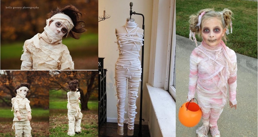 How to Make a DIY Mummy Costume for Halloween