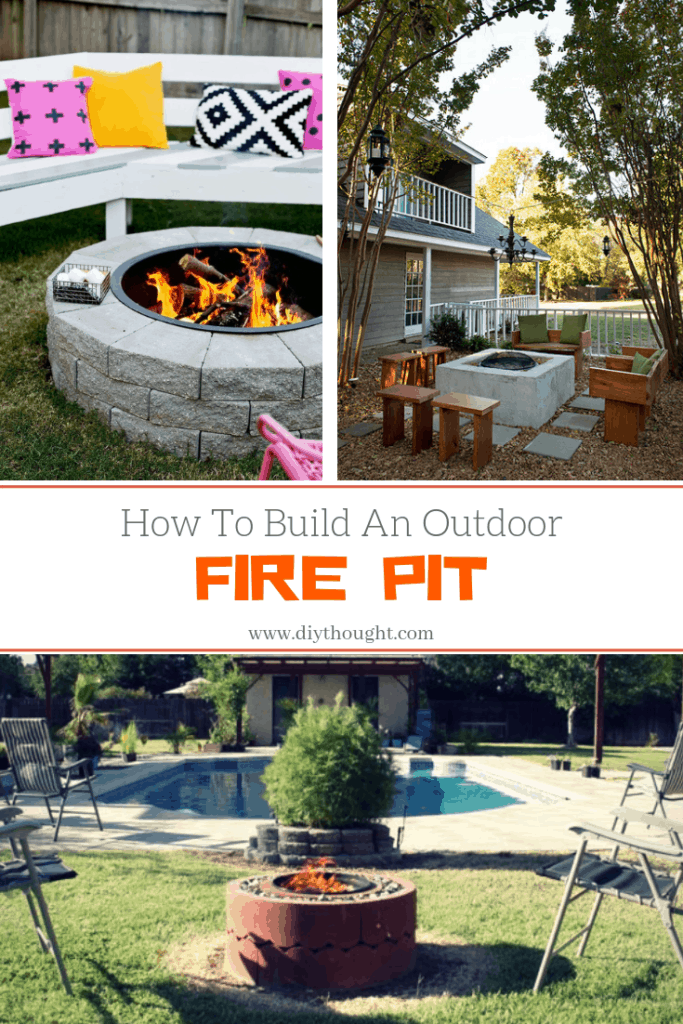 How To Build An Outdoor Fire Pit - diy Thought