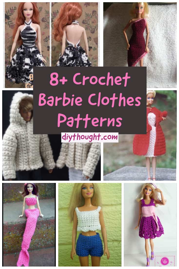 8+ Crochet Barbie Clothes Patterns - diy Thought