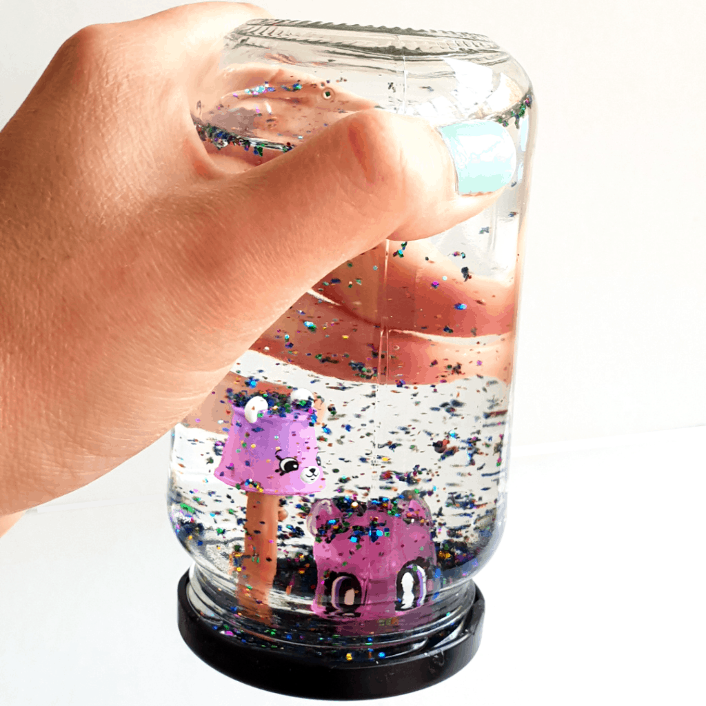 DIY Glitter Snow Globe - diy Thought