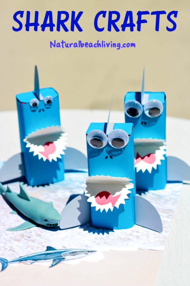 8 Super Shark Crafts - diy Thought