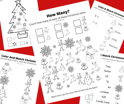 5 Free Christmas Learning Printables - diy Thought