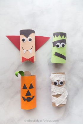 22+ Kids Halloween Crafts From Recycled Materials - diy Thought