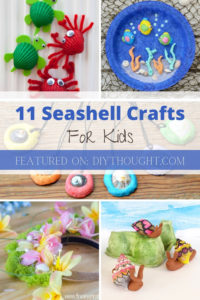 11 Seashell Crafts For Kids - diy Thought