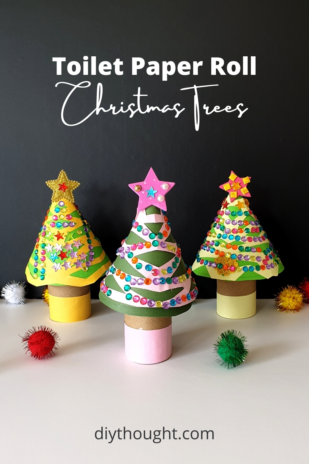 Craft With Toilet Paper Rolls For Christmas 