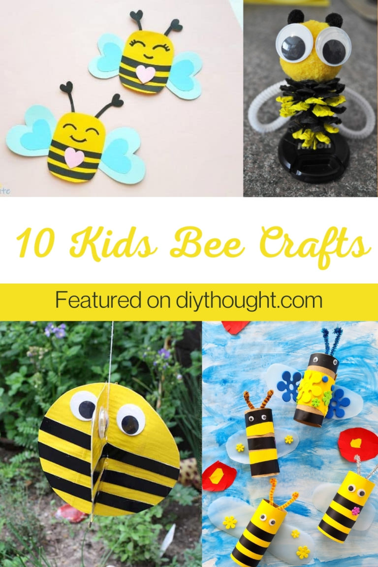 10 Kids Bee Crafts - diy Thought